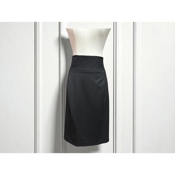 Express Women's high-waisted Black pencil skirt size 8 - Picture 1 of 4